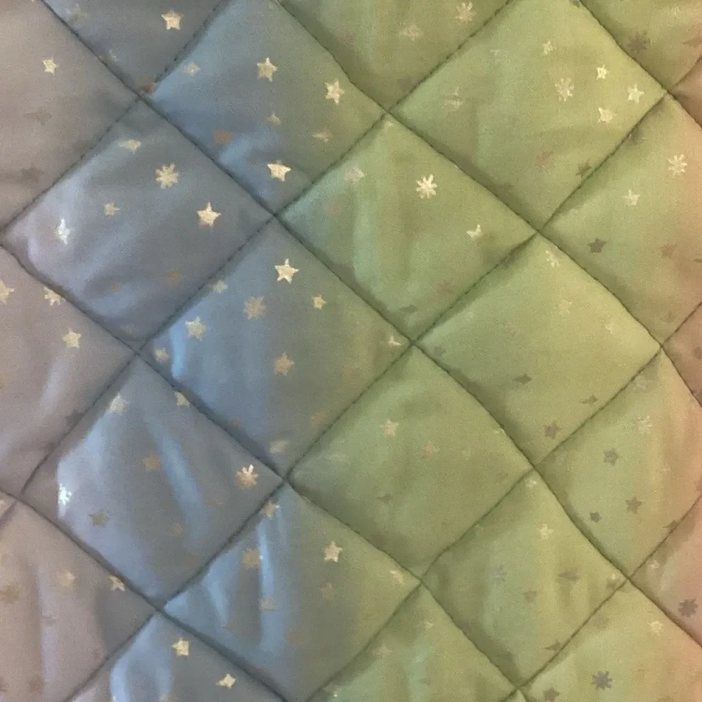 NWT. Hand Crafted Gone Fishing Quilt
